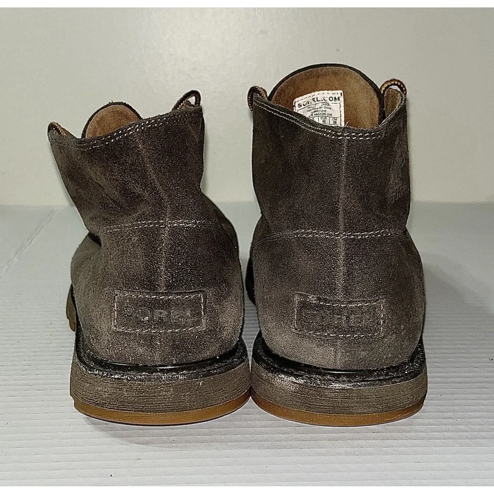 Sorel Madson Chukka Boot‎ Men's 10 Brown Suede Lace Up Professional Waterproof